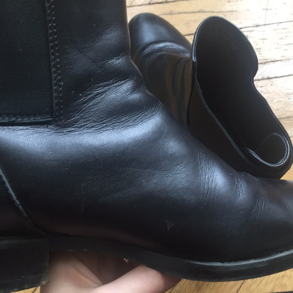 Clarks Black Leather Chelsea Boots - Picture 7 of 7